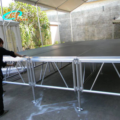 platform panggung aluminium, platform panggung pernikahan, platform panggung portabel panggung luar ruangan