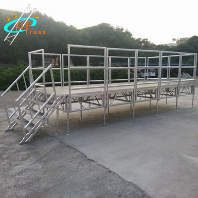 Penyewaan platform panggung berkualitas baik di luar panggung sewa panggung sementara
