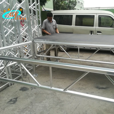 Platform Panggung yang Dapat Disetel, Paduan Suara platform Modular, Riser panggung pintar portabel untuk tampilan acara