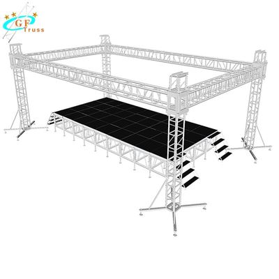 Spigot Aluminium Truss Display Booth Stand Warna yang disesuaikan