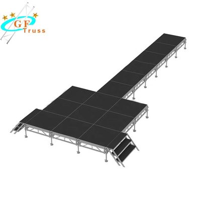 1.0m Portable NonSlip Aluminium Stage Platform Portable