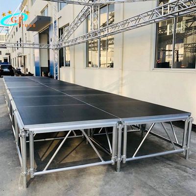 Plexiglass Portable Aluminium Stage Platform 1.22 * 1.22M