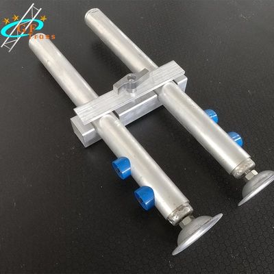 Tahap Lipat Aluminium Portabel 4Legs Tahan Lama 1.22 * 1.22M