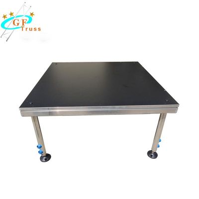 Platform Panggung Kayu Kaki Aluminium 6061-T6 750kg / Sqm