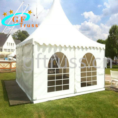 Tenda Tenda Pernikahan Aluminium 10 × 20M Anti Air Mata Tahan 100 Orang