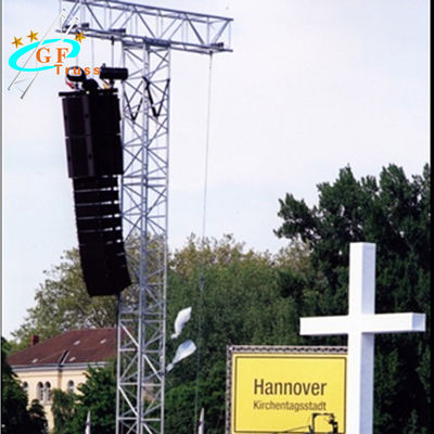 6061-T6 Aluminium Alloy Line Array Sound System Jenis Keran