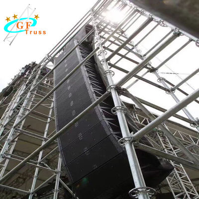 Aluminium 6061-T6 Line Array Truss Untuk Menggantung Speaker