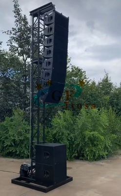 10M Tinggi Aluminium Line Array Speaker Truss Hang Up