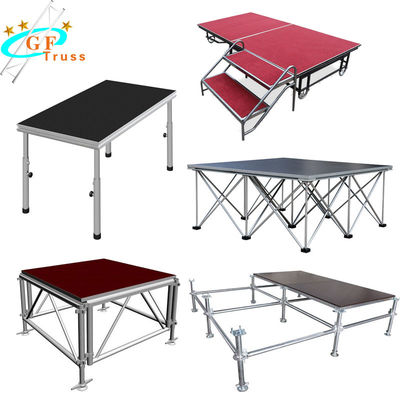 500kg / sq.m Lighting Tower Truss Untuk Atap Panggung Konser