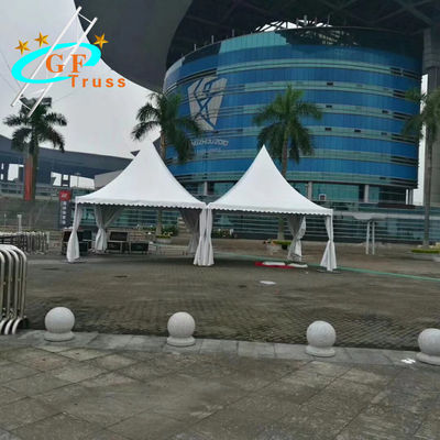 Tenda Pesta Pernikahan Putih Tahan UV Untuk Kegiatan Skala Besar