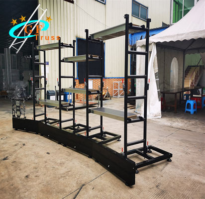 Video Wall Dukungan Layar LED Truss Module Ukuran 500mm * 500mm