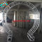 Circle Round Oval Goal Post Gateway Arch Truss Untuk Latar Belakang Pernikahan