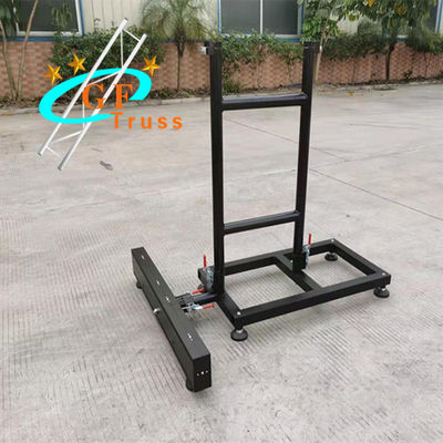 6061 Aluminium LED Screen Truss Wall Ground Support Hitam