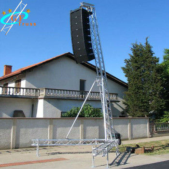 Sound Aluminium PA Line Array Truss Lifting Tower Untuk Speaker