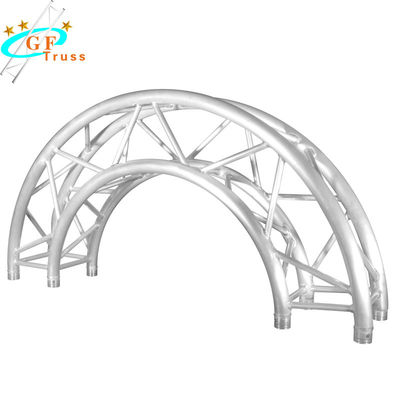 Panggung Lingkaran Warna Disesuaikan 290 * 290mm Aluminium Spigot Truss Untuk Pertunjukan