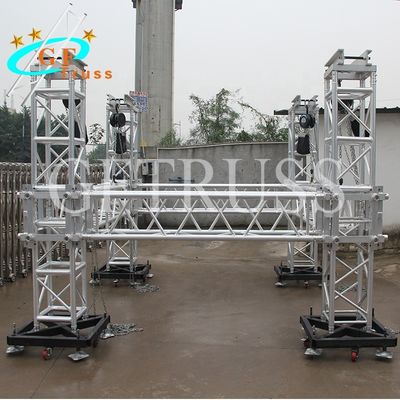 6061 Bagian Atas Sistem Atap Truss Aluminium Truss Spares