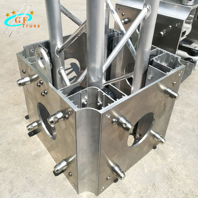540mm * 540mm * 430mm Aluminium Sleeve Block Truss Untuk Konser