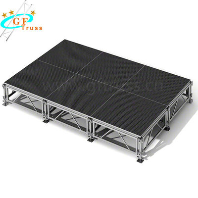 Platform Panggung Aluminium T6 Seluler Untuk Konser Luar Ruangan