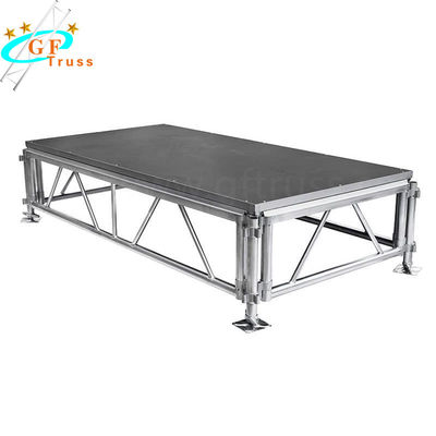 Platform Panggung Aluminium T6 Seluler Untuk Konser Luar Ruangan