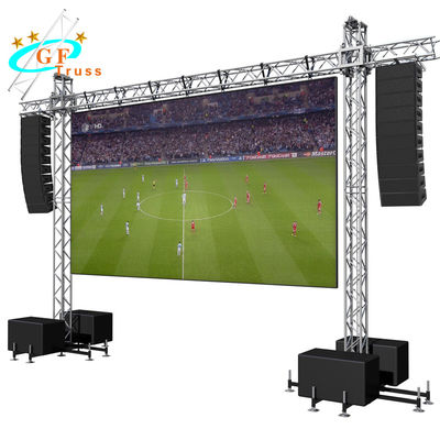 Hanging LED Screen Lighting Aluminium Goal Post Truss