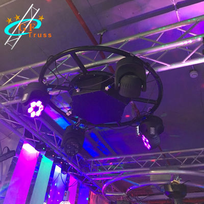 Stage Mini Rotary Circle Lighting Truss Untuk Menggantung Lampu Kepala Bergerak