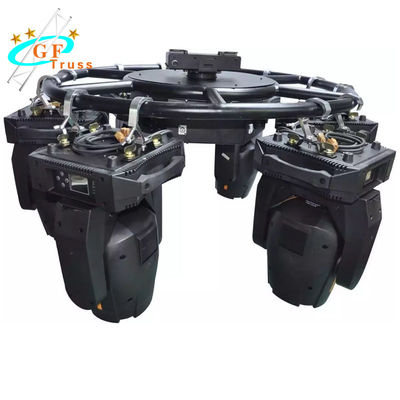 Stage Mini Rotary Circle Lighting Truss Untuk Menggantung Lampu Kepala Bergerak