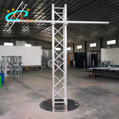 Aluminium Portable Ringan Acara DJ Lighting Truss Tower Totem