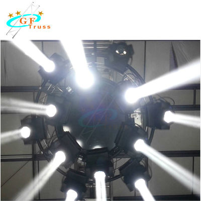 Aluminium Mini Stage Lighting Rotating Circle Truss