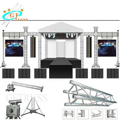 Pengaturan Mudah Banquet DJ Lighting Aluminium Roof Truss System