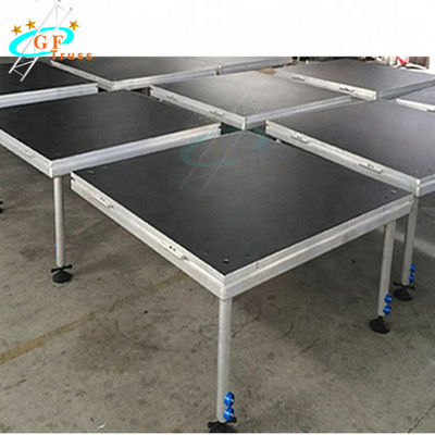 Platform Panggung Portabel Aluminium Luar Ruangan Disesuaikan 1Mx1M