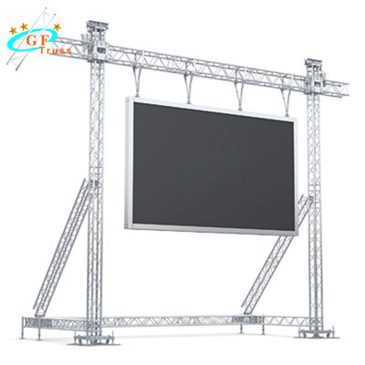 500 * 600mm Goal Post Truss Untuk Menggantung Lampu Layar LED Iklan