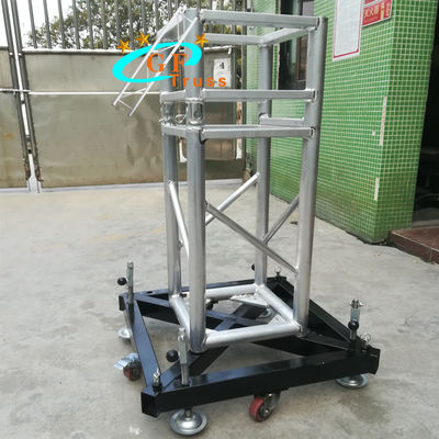 400 * 400mm Screw Square Aluminium Truss Untuk Sistem Pencahayaan Panggung