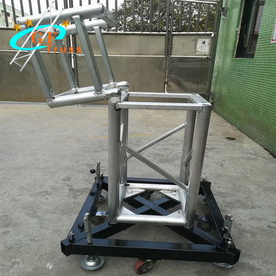 400 * 400mm Screw Square Aluminium Truss Untuk Sistem Pencahayaan Panggung