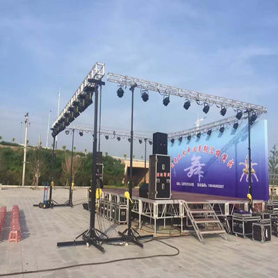 290 * 290mm Aluminium Spigot Stage Truss Untuk Pameran Luar Ruangan