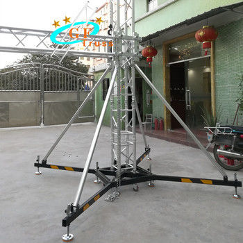 290 * 290mm Aluminium Spigot Stage Truss Untuk Pameran Luar Ruangan