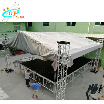 Acara Luar Ruangan Panggung Aluminium Portabel Untuk Sistem Atap Truss