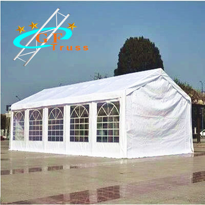 650g/Sqm Tenda Pesta Luar Ruangan Dengan Dinding Jendela Yang Dapat Dilepas