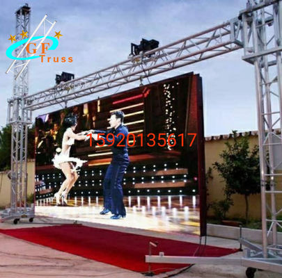 Truss Panggung Panggung Aluminium Portabel Tampilan Panggung Lighting Truss