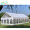 Tenda Pesta Kanopi Luar Ruangan Putih Portabel Diperkuat Atap Polietilen 160g