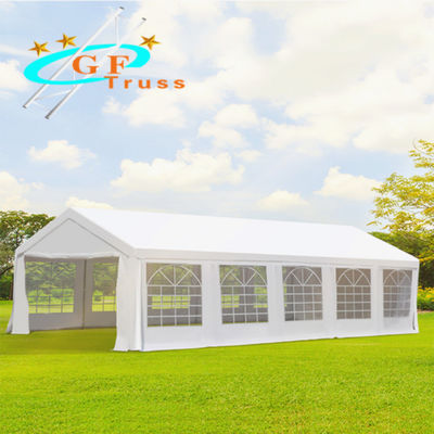 Tenda Pesta Aluminium Tahan Busuk Dengan 2 Dinding Samping Yang Dapat Dilepas