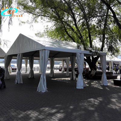 3m lebar Aluminium Party Tent Outdoor Wedding Marquee Transparan