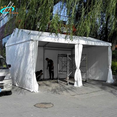 3m lebar Aluminium Party Tent Outdoor Wedding Marquee Transparan