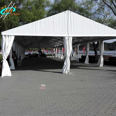 3m lebar Aluminium Party Tent Outdoor Wedding Marquee Transparan