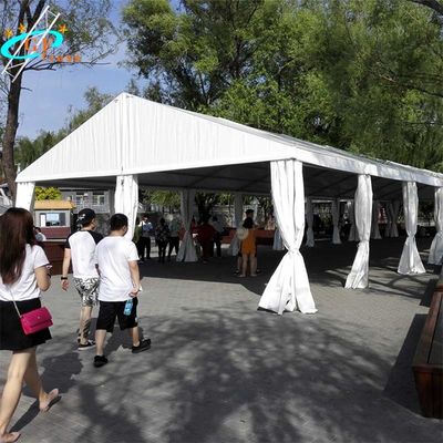 3m lebar Aluminium Party Tent Outdoor Wedding Marquee Transparan