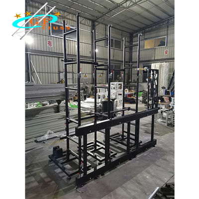 Double Base Aluminium Wall Support Modul Rangka Layar LED Ukuran 1000 * 1000mm