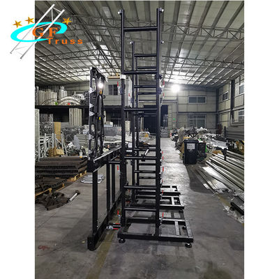 Double Base Aluminium Wall Support Modul Rangka Layar LED Ukuran 1000 * 1000mm