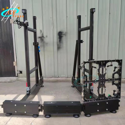 Grup Dinding Layar LED Melengkung Mendukung Sistem Truss Untuk Kabinet