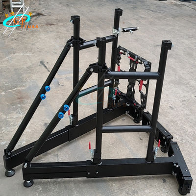 Grup Dinding Layar LED Melengkung Mendukung Sistem Truss Untuk Kabinet