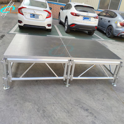 Platform Panggung Lipat Aluminium T6 Portabel Untuk Pertunjukan Acara