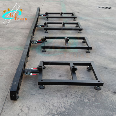 TUV T6 Aluminium LED Screen Truss Wall Support Stand System Untuk Kabinet
